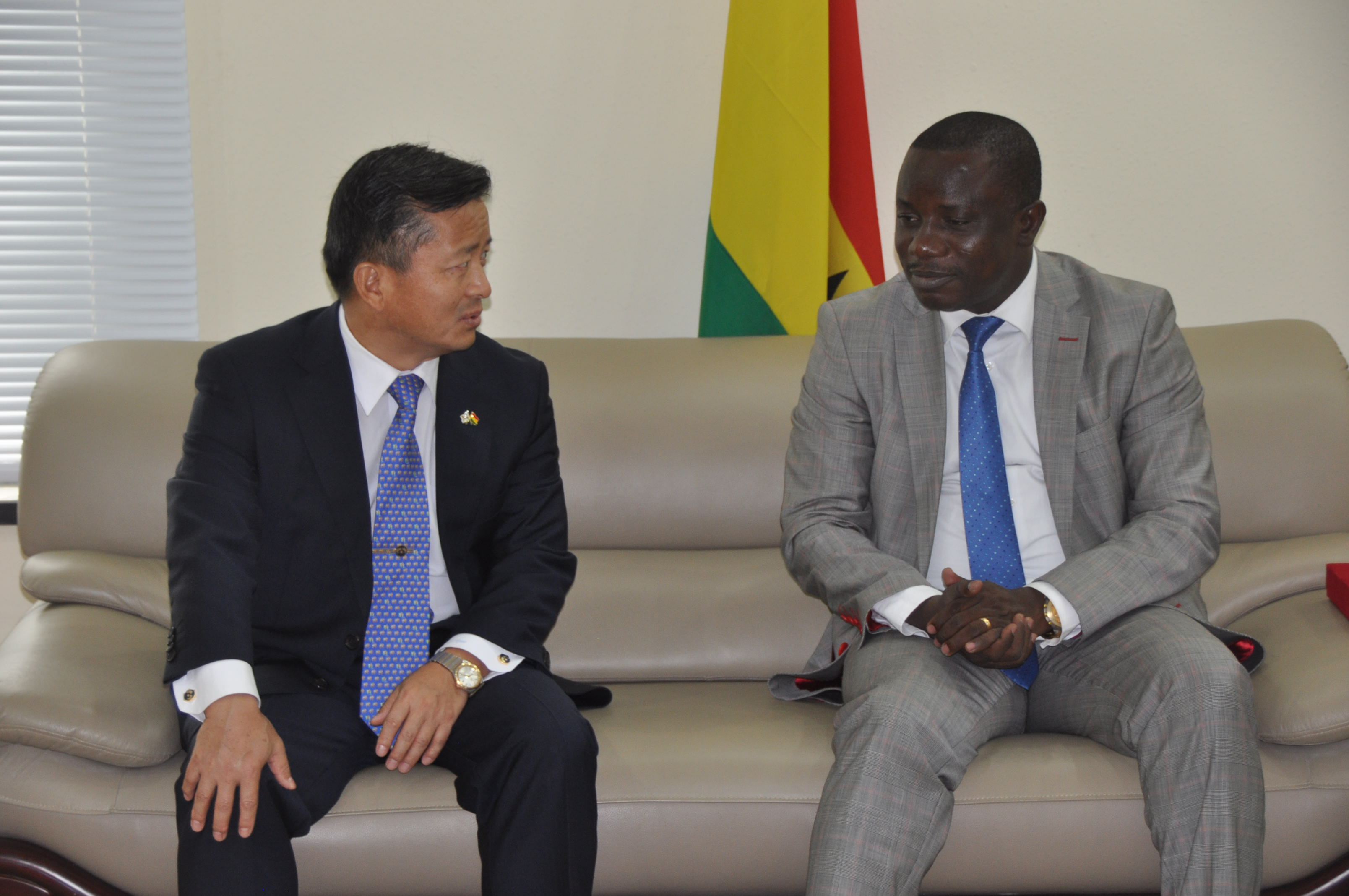Read more about the article SOUTH KOREA INTERESTED IN DEEPENING RELATIONS WITH GHANA IN DEFENCE AND SECURITY