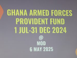 Read more about the article Ghana Armed Forces Sensitises Personnel on Provident Fund