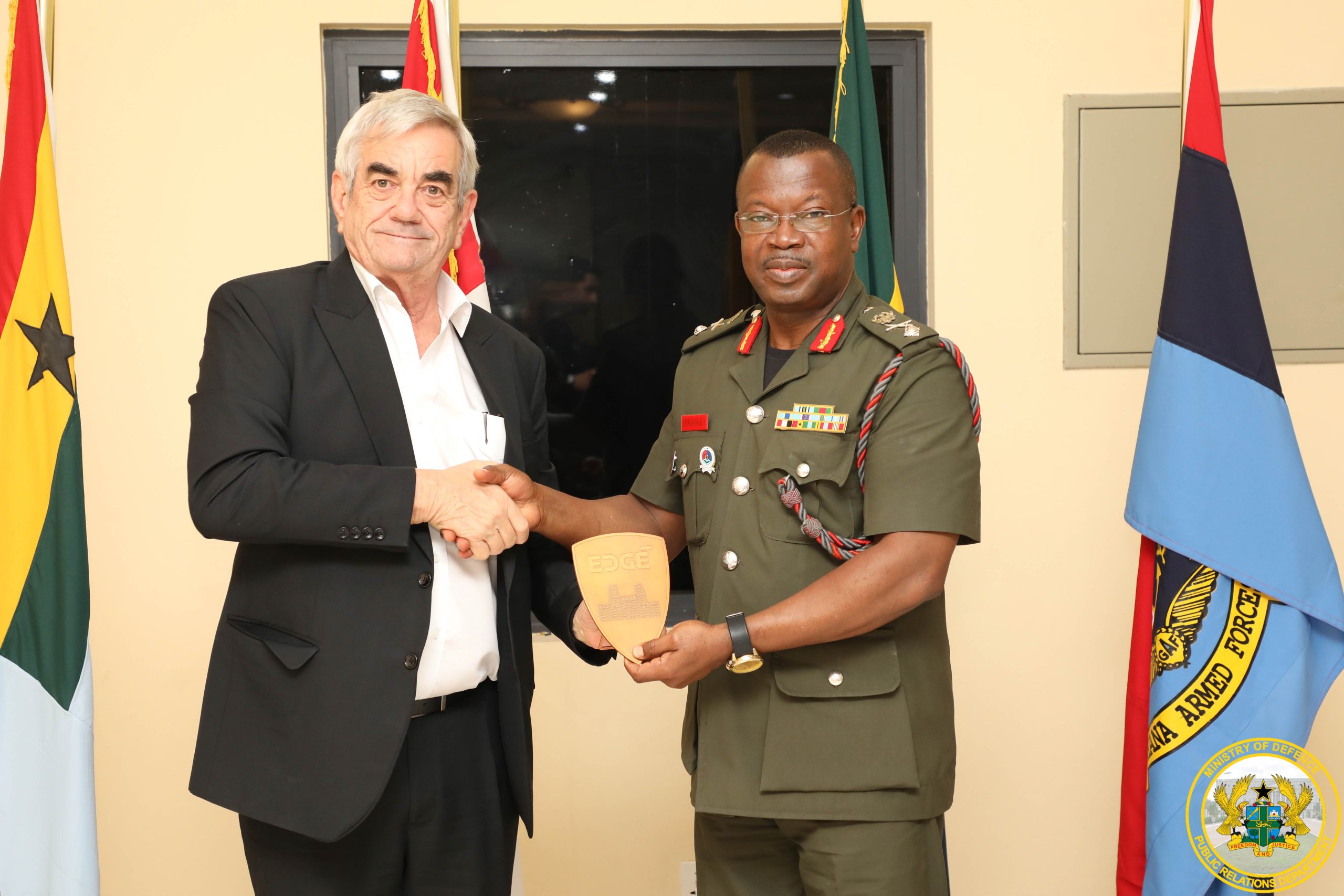 You are currently viewing ‎EDGE Group Revives Proposal to Establish Defence Hub for Ghana Armed Forces