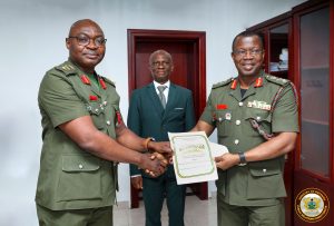 Read more about the article Brigadier General Benjamin Amoah-Boakye Hands Over as Acting Judge Advocate General of the Ghana Armed Forces