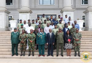 Read more about the article Zimbabwe Defence Force Joint Command and Staff College Course 39 Visits Ministry of Defence