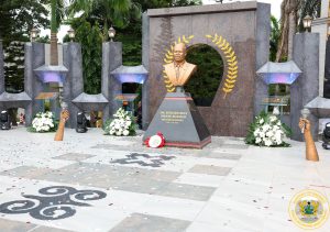Read more about the article Ministry of Defence Unveils Cenotaph in Honour of Late Dr Edward Omane Boamah