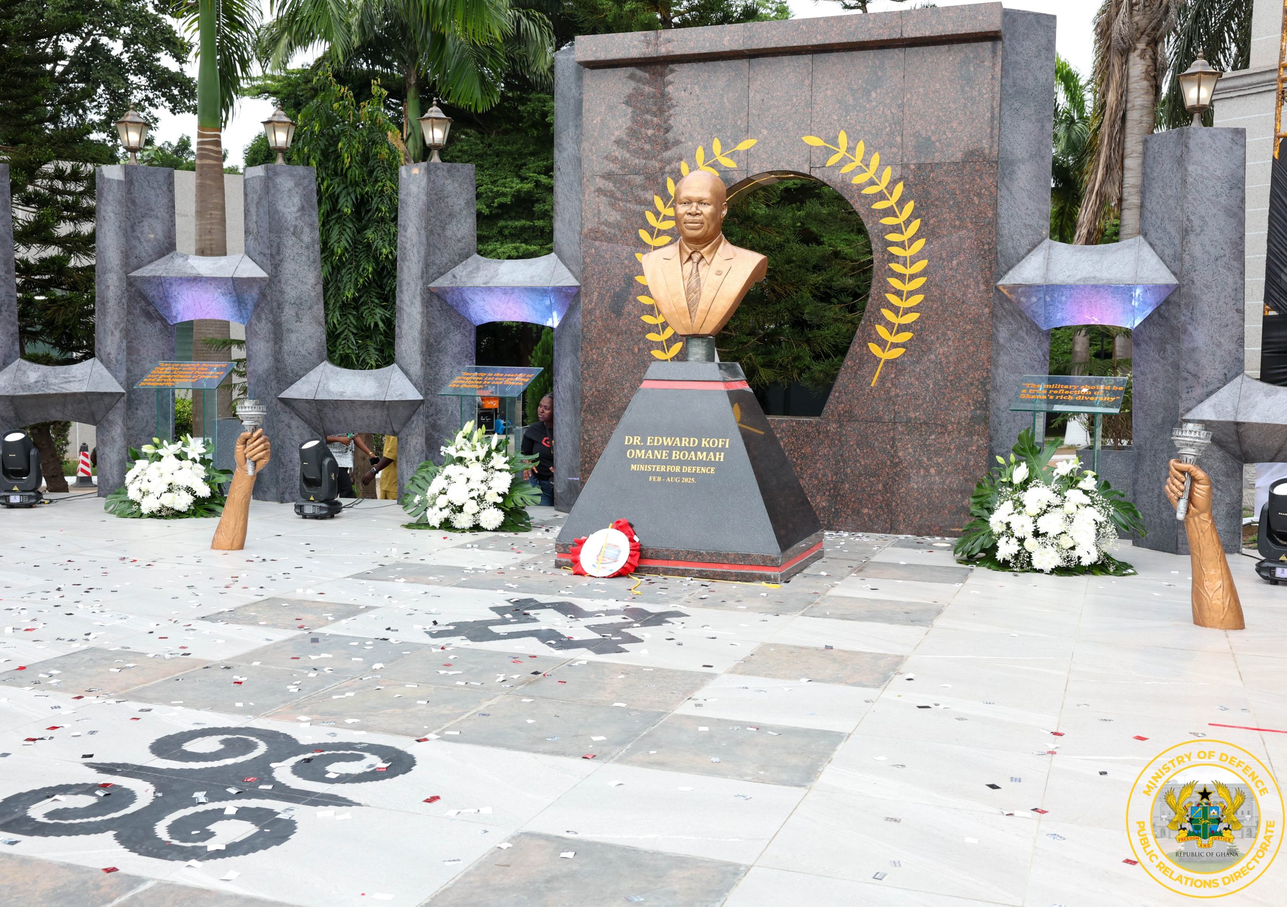 Ministry of Defence Unveils Cenotaph in Honour of Late Dr&hellip;
