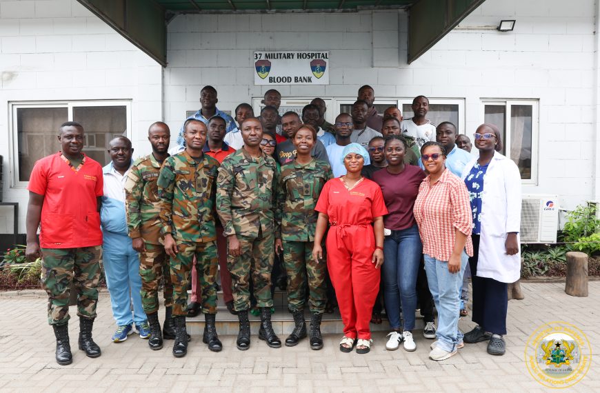 Ministry of Defence Joins Nationwide Blood Donation Drive in Honour of Eight Fallen Heroes