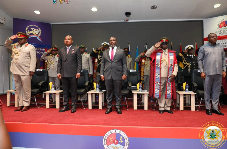 Ghana Armed Forces Command and Staff College holds 50th Anniversary Joint Graduation