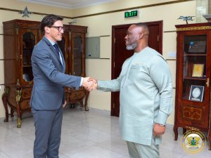 Read more about the article German Ambassador Pays Courtesy Call on Defence Minister, Pledges Stronger Bilateral Defence Cooperation