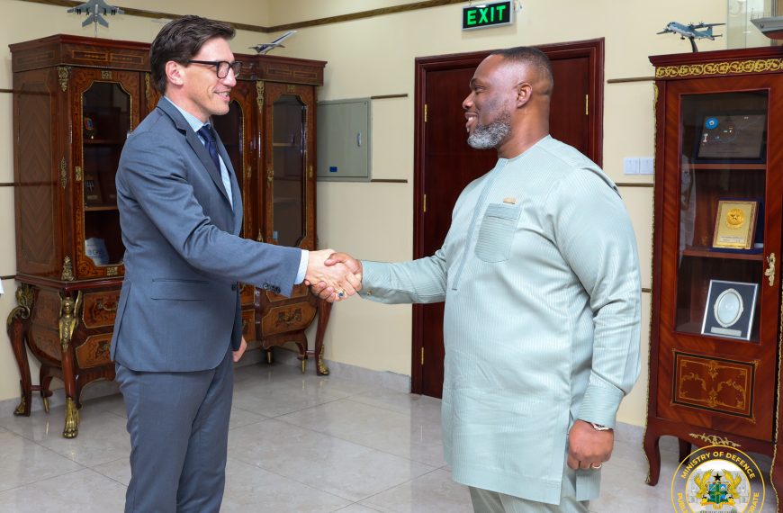 German Ambassador Pays Courtesy Call on Defence Minister, Pledges Stronger Bilateral Defence Cooperation