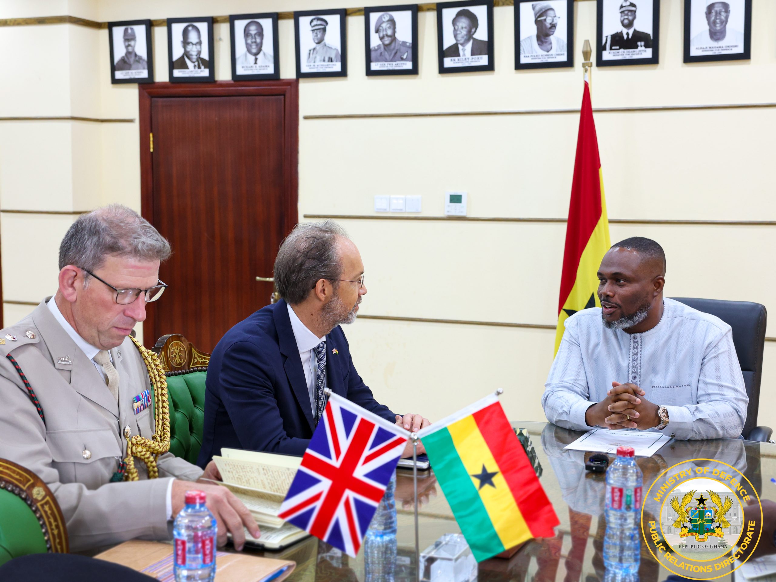 Ghana, UK Explore Deeper Defence and Security Cooperation