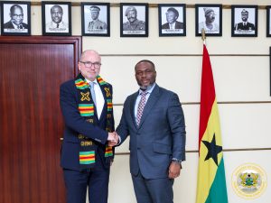 Read more about the article Austrian Ambassador Engages Defence Minister on Strategic Capacity Building and Regional Security